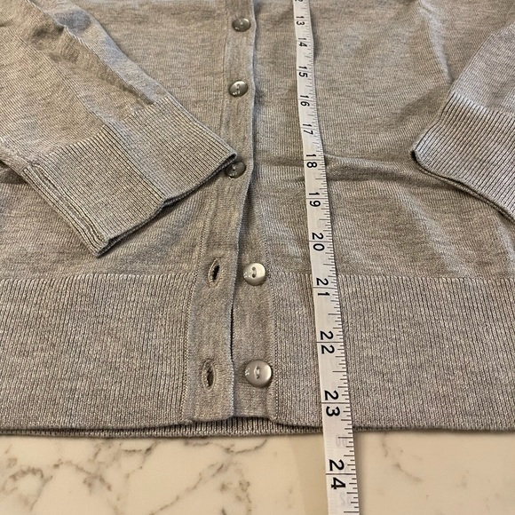 Charter Club gray cardigan - Picture 5 of 5
